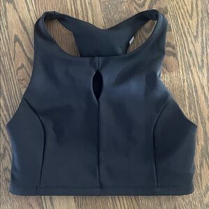 Black Women's Peloton  Sports Bra